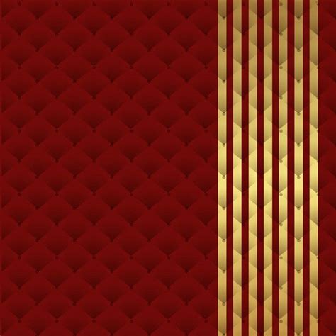 Elegant Golden And Red Shading Poster