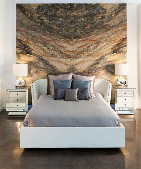 wandtapeten ein trend im innendesign fuer  marble bedroom