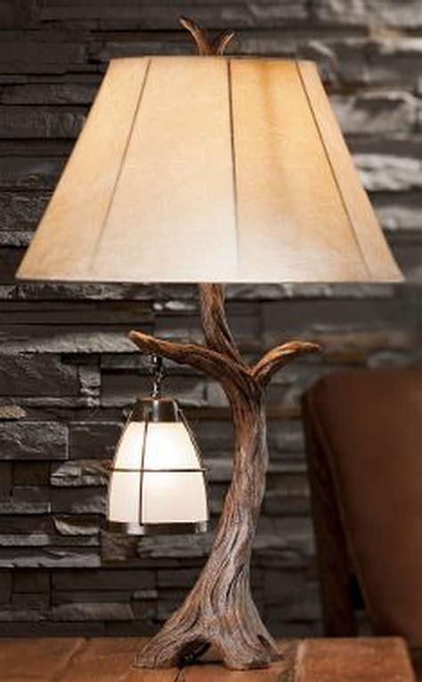 45 Gorgeous Rustic Table Lamps Design Ideas Rustic Table Lamps Rustic Lamps Lamps Living Room