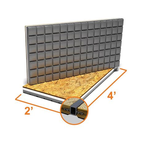 Check spelling or type a new query. Amdry 2 ft. x 4 ft. Insulated OSB Subfloor Panel | The ...