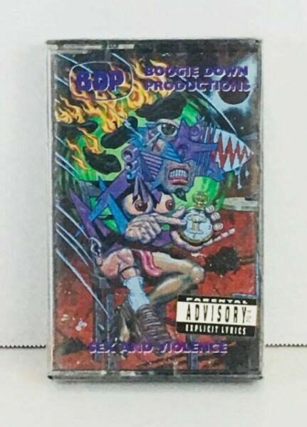 Sex And Violence Pa By Boogie Down Productions Cassette Feb 1992 Jive Usa Online Kaufen