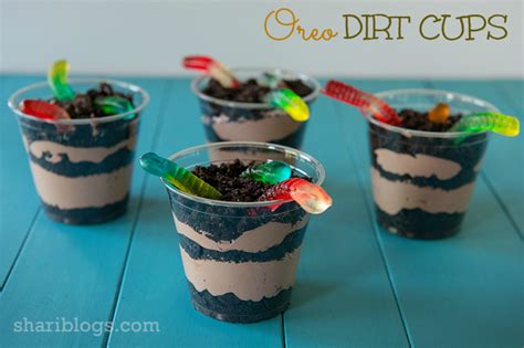 Oreo Dirt Cups Shari Blogs