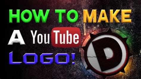 How To Create A Profesional Youtube Logoprofile Picture Photoshop