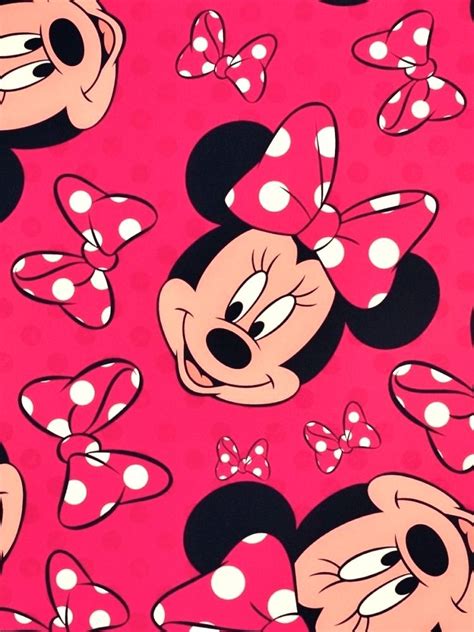 Fondos Infantiles Rosa Fondos De Pantalla De Minnie Mouse