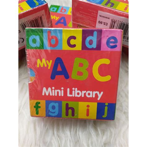 Jual Buku My Abc Mini Library 6in1 Buku Impor Murah Belajar Huruf Boardbook Bbw Shopee Indonesia