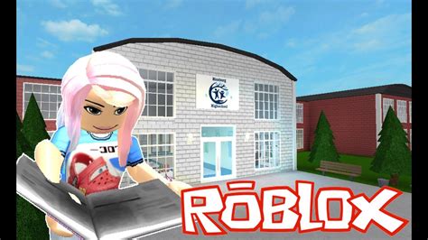 I Built A High School In Roblox Welcome To Bloxburg Roblox Part