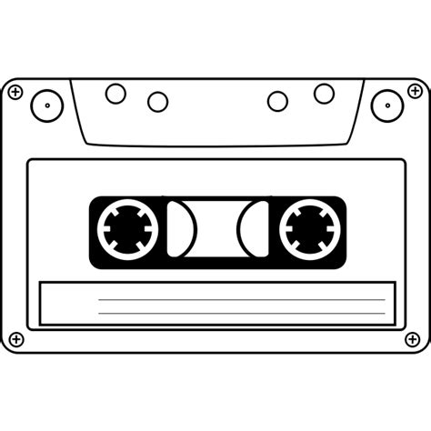 Cassette Tape Svg Music Tape Svg 80 S Music Vector Vi