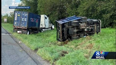 Tractor Trailer Driver Cited In Route 222 Crash In Lancaster County