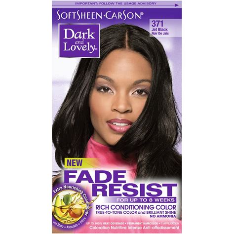 Discover hair care & hair color products for black, natural hair by dark and lovely. SoftSheen-Carson Dark and Lovely Fade Resist Rich ...