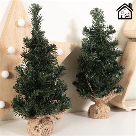 Mini Tabletop Christmas Tree Xmas Decorpine Tree Table Ornaments