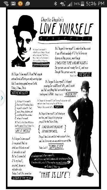 He made his professional debut as a here is a collection of some of the best charlie chaplin quotes about smiling, love, life 4. Love of yourself | Charlie chaplin quotes, Charlie chaplin, Words