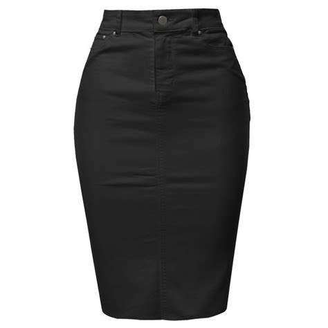 Womens Knee Length Skirts