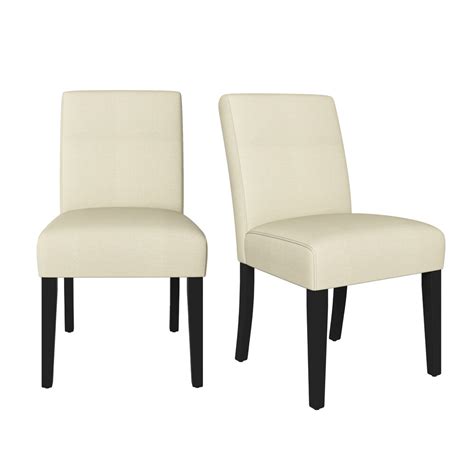 Handy Living Lawry Upholstered Dining Chairs In Creamy Tan Oatmeal