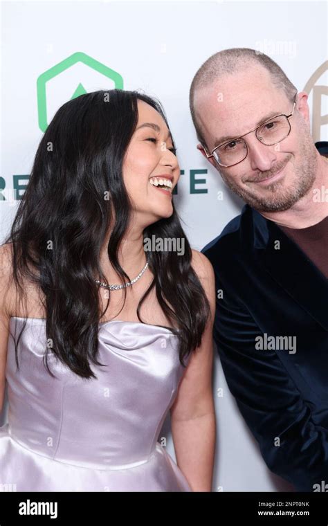 Hong Chau And Darren Aronofsky Attend The Producers Guild Awards At The Beverly Hilton On