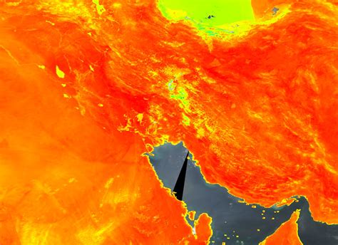 Temperatures In Iraq And Kuwait Flirt With World Record Heat At 54c