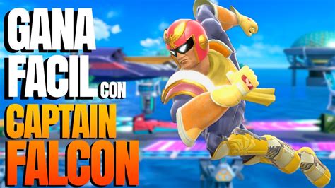 Aprende And Gana Con Captain Falcon En Smash Bros Ultimate Youtube