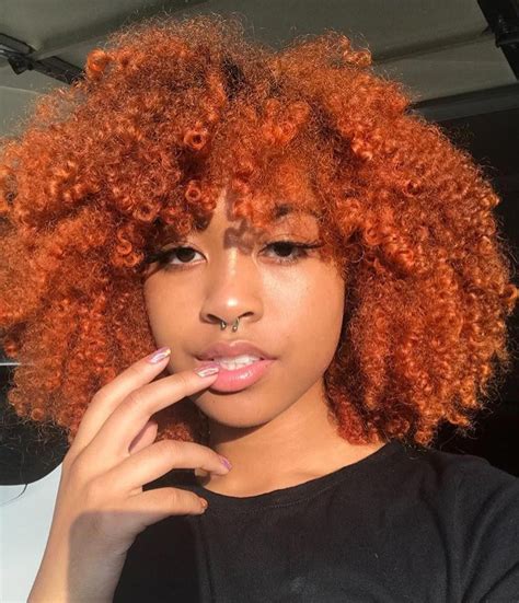 Pin By Erica Scott On Hair ‼️ In 2020 Dyed Natural Hair Ginger Hair