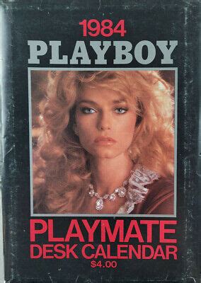 Playboy Vtg Playmate Spiral Desk Calendar Shannon Tweed Still