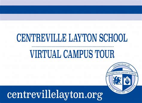 Take A Virtual Tour Centreville Layton School