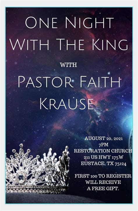 Restoration Church Tickets