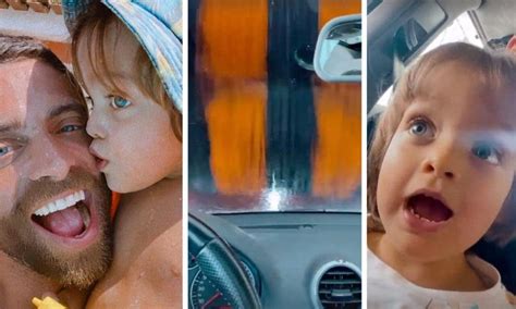 Hilariante Diogo Amaral Mostra Reação Do Filho Mais Novo à Lavagem Automática Do Carro