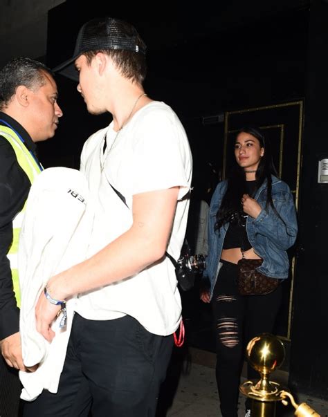 brooklyn beckham bumps into tallia storm while with girlfriend lexy metro news