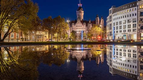 The site owner hides the web page description. Germany Leipzig With Reflection On River HD Travel ...