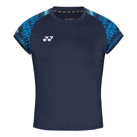 Yonex Women T Shirt 232407 Navyblue Badmintonshop