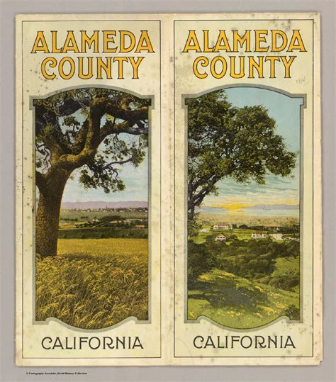 Cover Alameda County California David Rumsey Historical Map Collection
