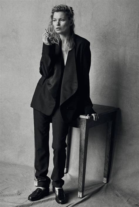 Kate Moss Looks Stunning In Untouched Peter Lindbergh Portraits For