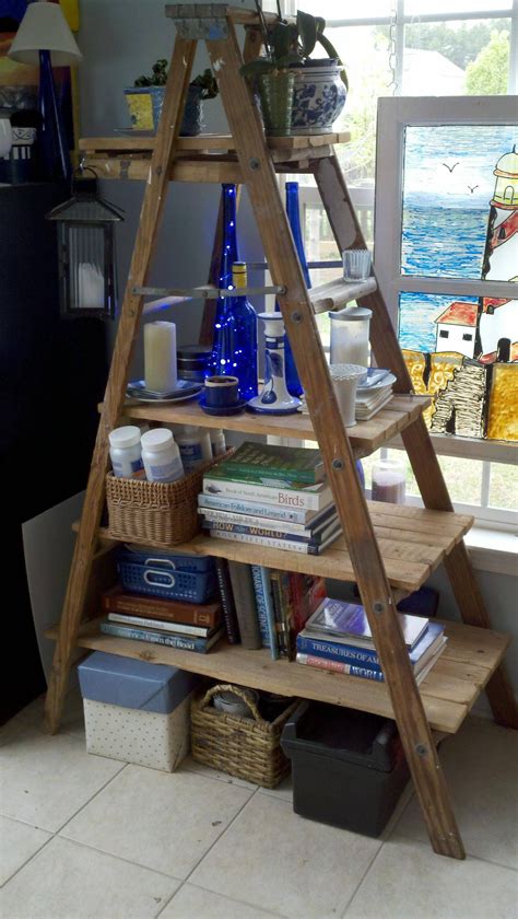 best repurposed old ladder ideas design corral