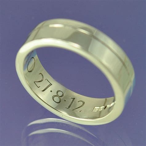 Personalised Hand Engraved Ring Sterling Silver By Chrisparry Hand