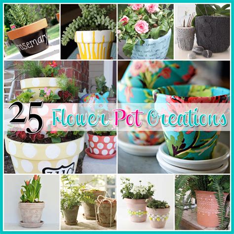 25 Flower Pot Diys The Cottage Market