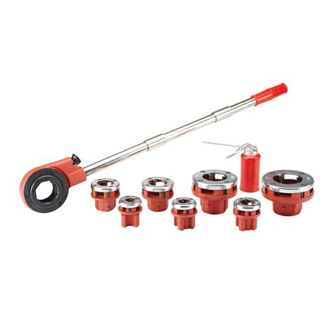 38 In 2 In Ratcheting Pipe Threader Set