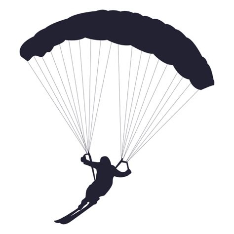 Parachute Parachuting Paragliding Speed Flying Parachute Png Download