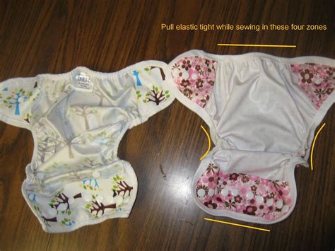 Cloth Diaper Cover Tutorial Made With Pul Fold Over Elastic Or