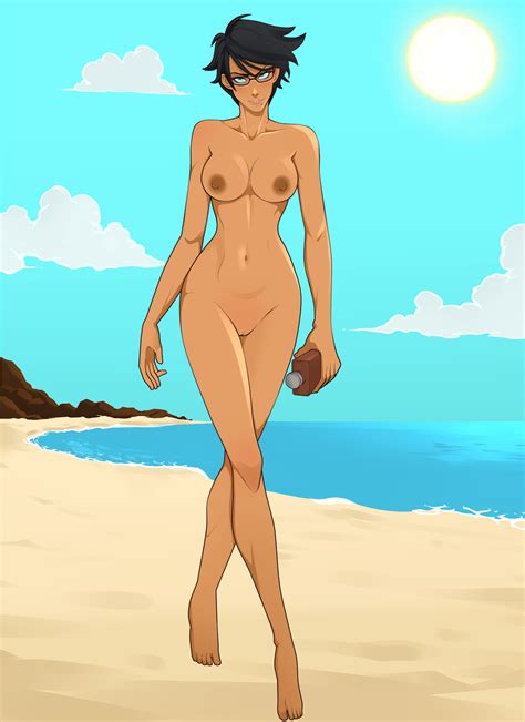 Sunscreen Execution Mistress Bayonetta Nude Ver By AnoneySnufftan