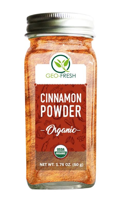 Geo Fresh Organic Cinnamon Powder 50g