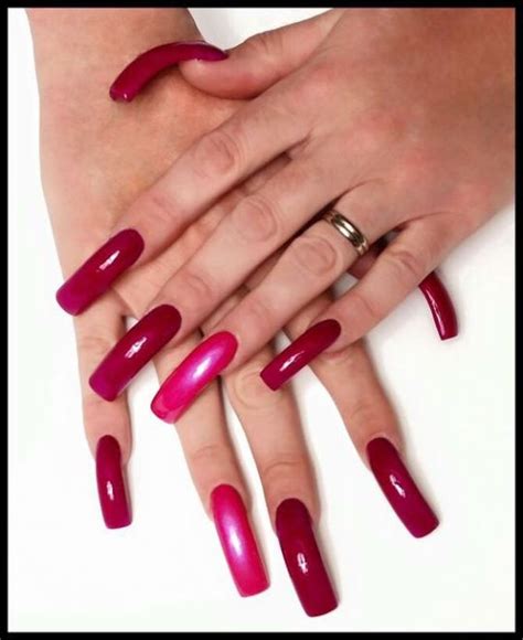 Red Lip Fantasy Curved Nails Dream Nails Red Nails