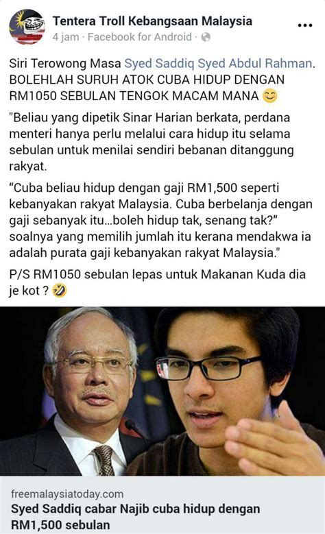 There have been several national heroes of malaysia over the years. Cabar Najib Hidup RM1500 sebulan, Atuknya si Mahathir tu ...