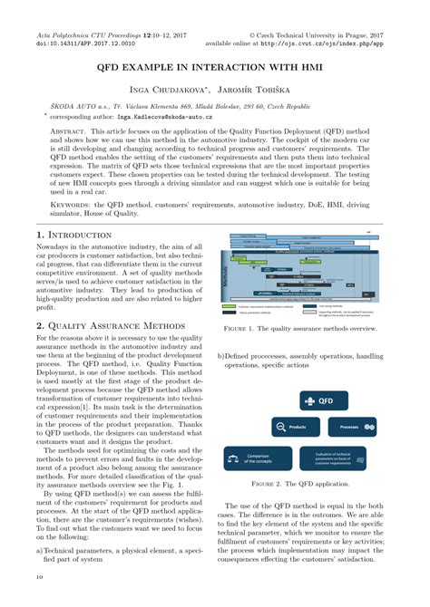 We did not find results for: (PDF) QFD EXAMPLE IN INTERACTION WITH HMI