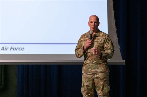Afmc Leadership Team Meets With Space Airmen