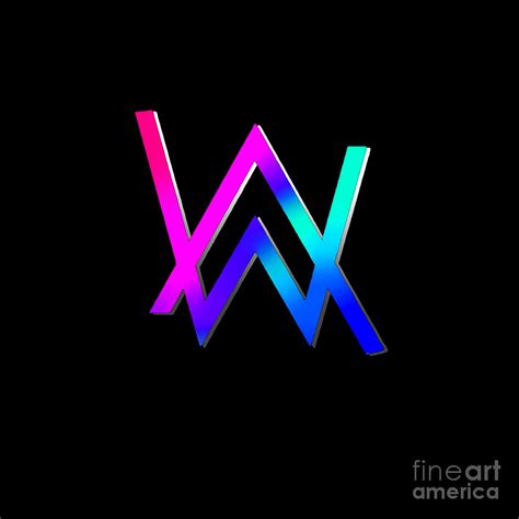 Alan Walker Logo Pixel Art Editable Online Pixel Art Of Alan Walker