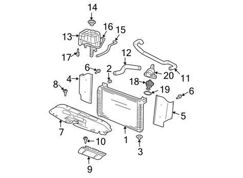 Automobile chevrolet 2005 silverado description & operation. 2005 Chevrolet Silverado 2500 HD Radiator Coolant Hose ...