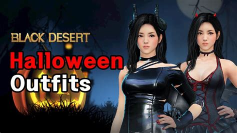 Black Desert Halloween Event Costumes 2020 Part1 Youtube