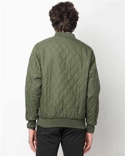 Quilted Bomber Jacket Jiomart
