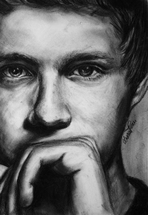 Niall Horan By Bluecknight On Deviantart One Direction Drawings One
