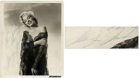 Sell Or Auction A Playboy Shoot Hugh Hefner Marilyn Monroe Signed Photo