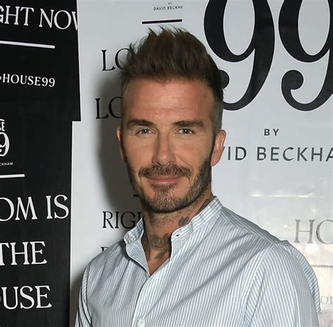 David Beckham Launches Mens Grooming Range House 99