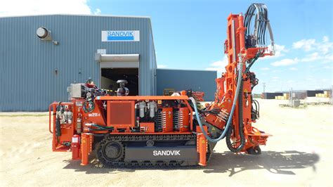 Sandvik Du211 T Ith In The Hole Drill Rig For Underground Drilling
